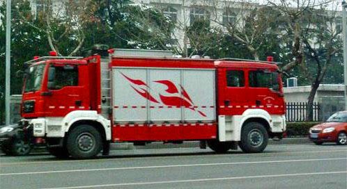 Photo of "التنين ذو الرأسين".. سيارة إطفاء مزدوجة في الصين